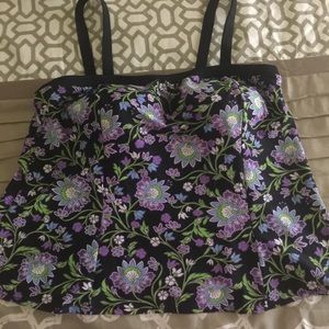 #11  Floral Bathing Suit Top